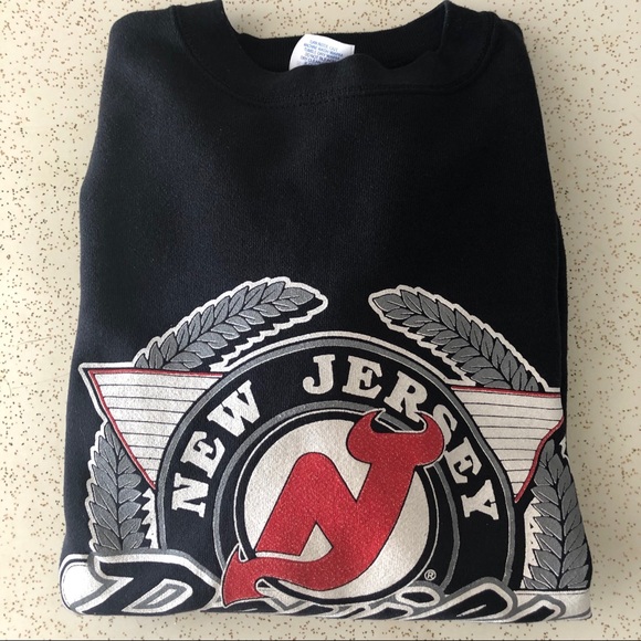 new jersey devils crewneck sweatshirt